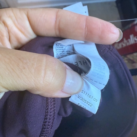 Athleta Deep Purple Elation 2 in 1 Skirt Tights - Picture 5 of 6